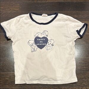 John Galt/ Brandy Melville baby tee